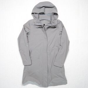 Uniqlo Blocktech Stretch Waterproof Hooded Long Parka Coat - Women's XS